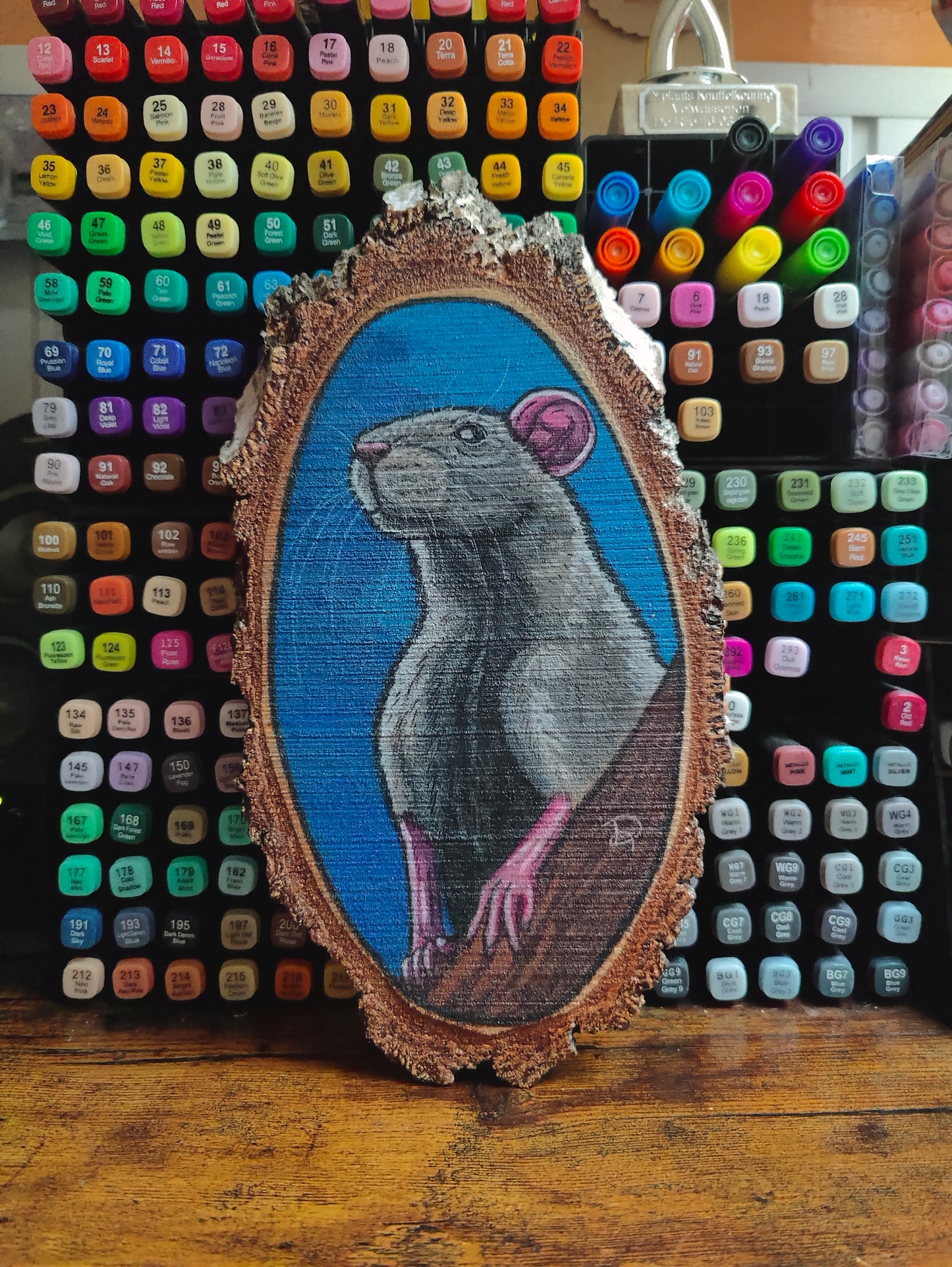 Rat Woodpaint