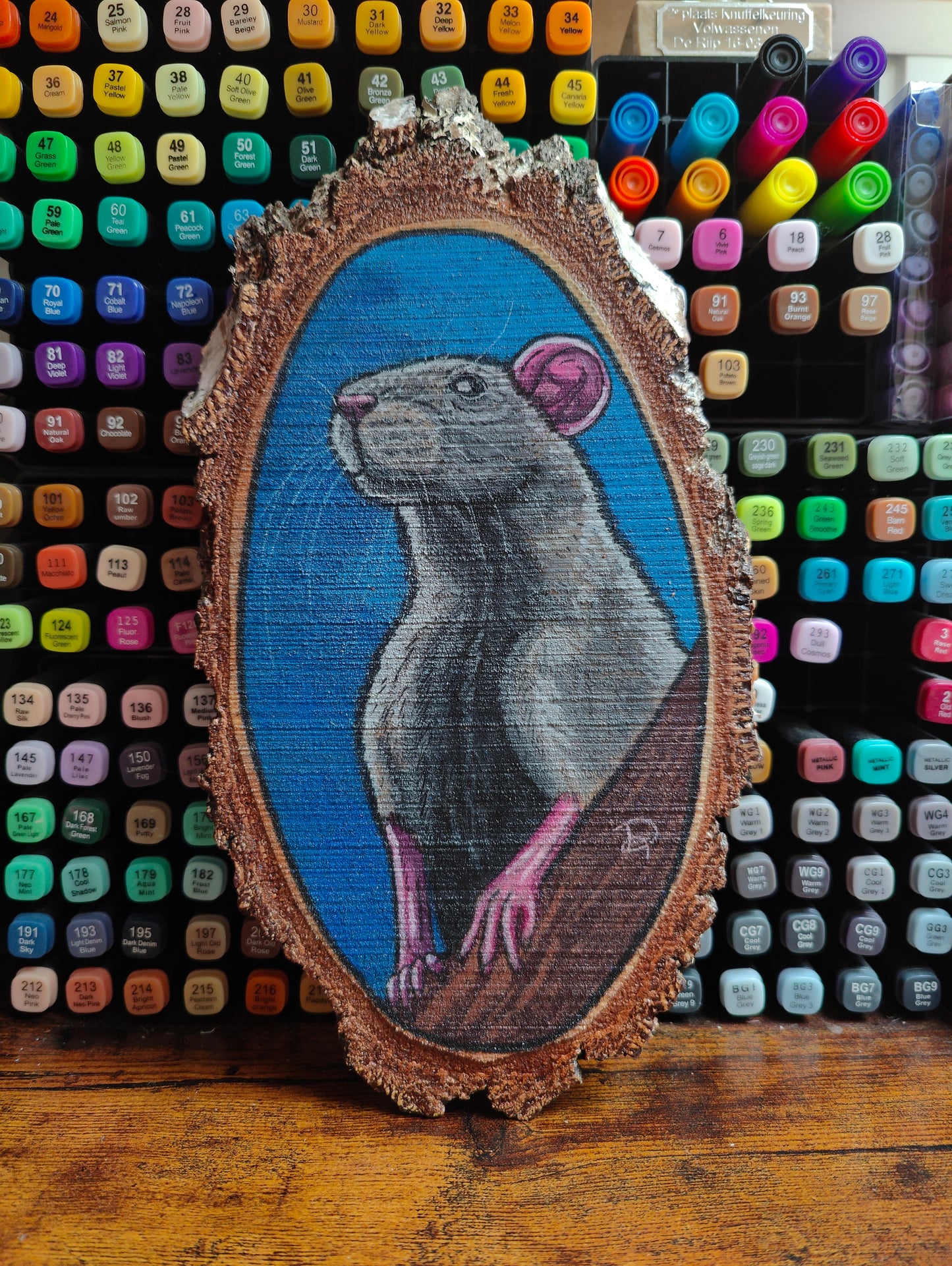 Rat Woodpaint