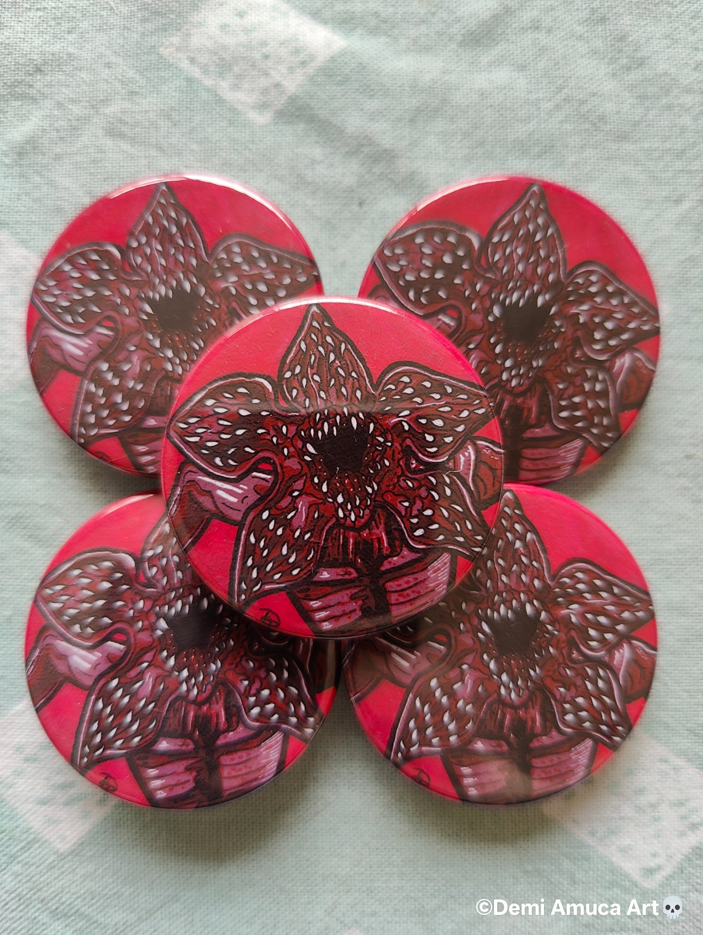 Button pin: Demogorgon