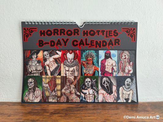 Horror Hotties Calendar