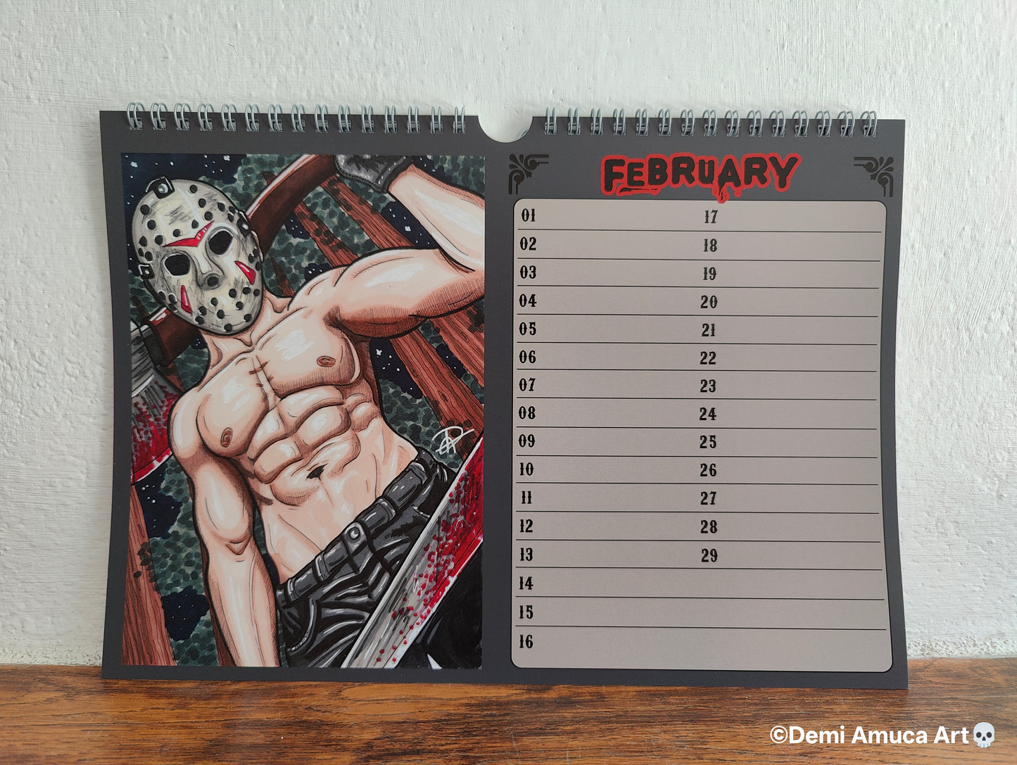 Horror Hotties Calendar