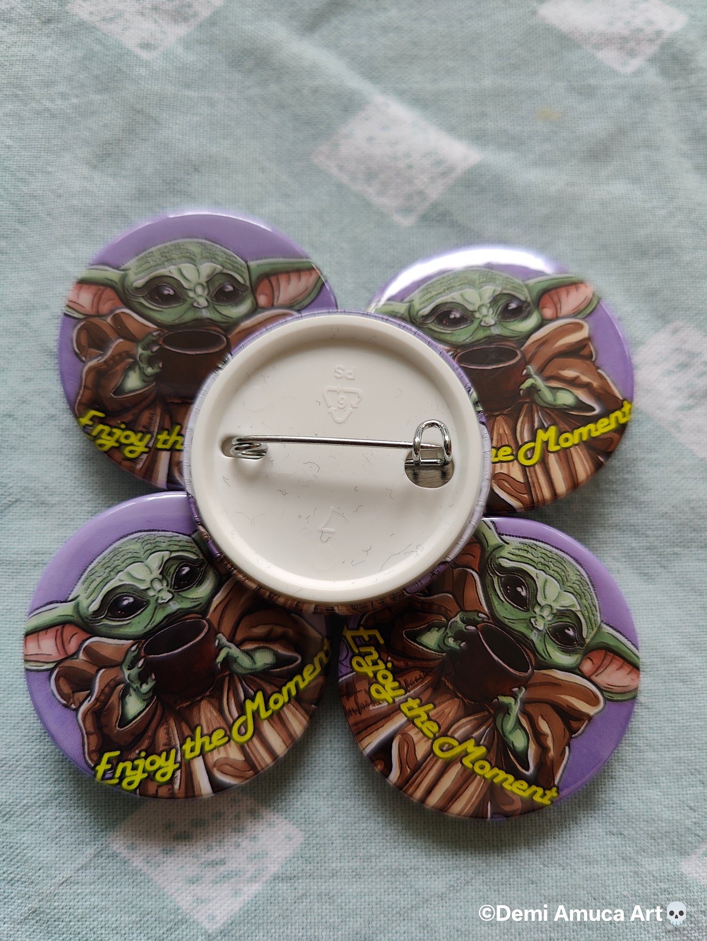 Button pin: Grogu