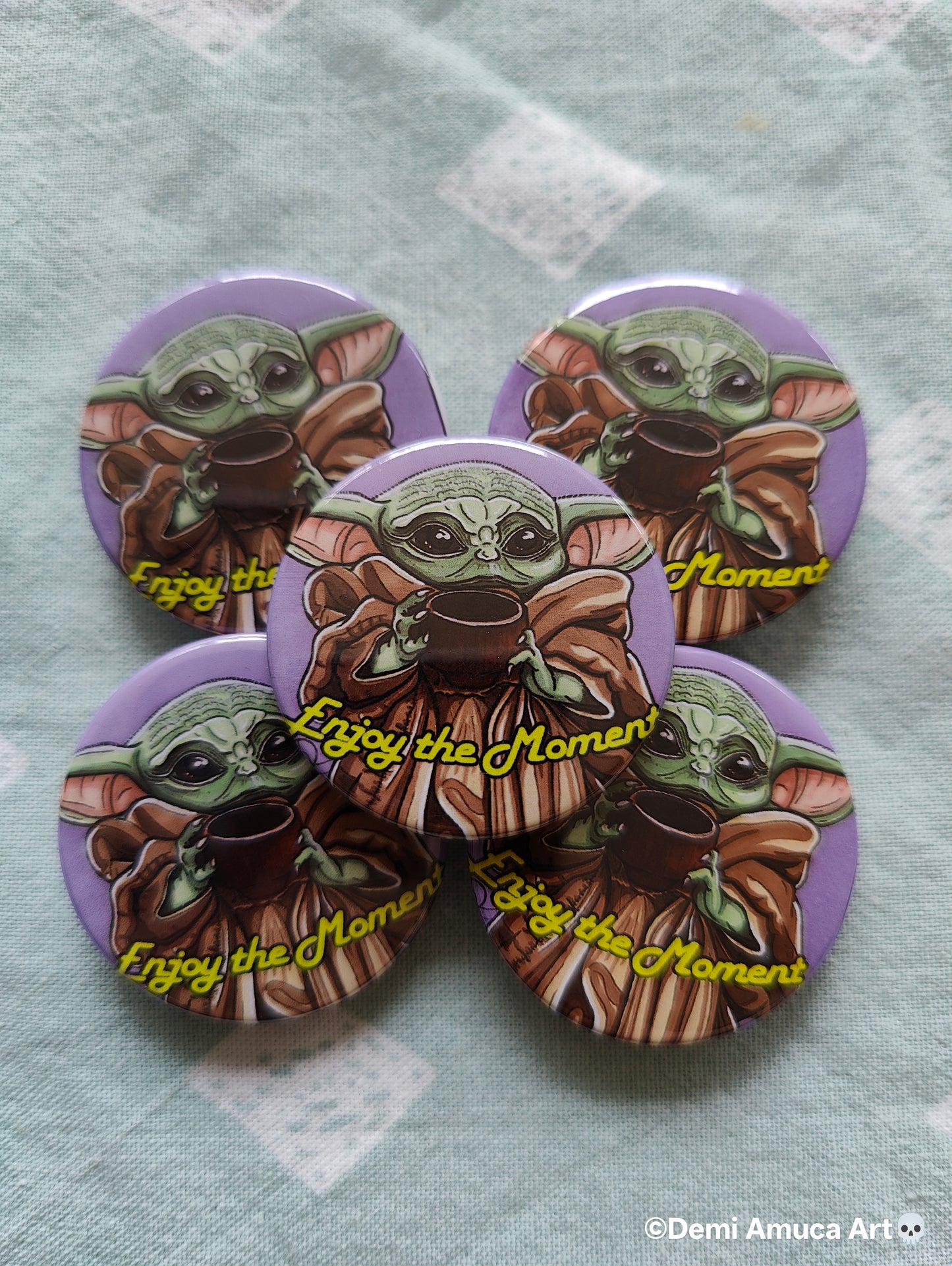 Button pin: Grogu