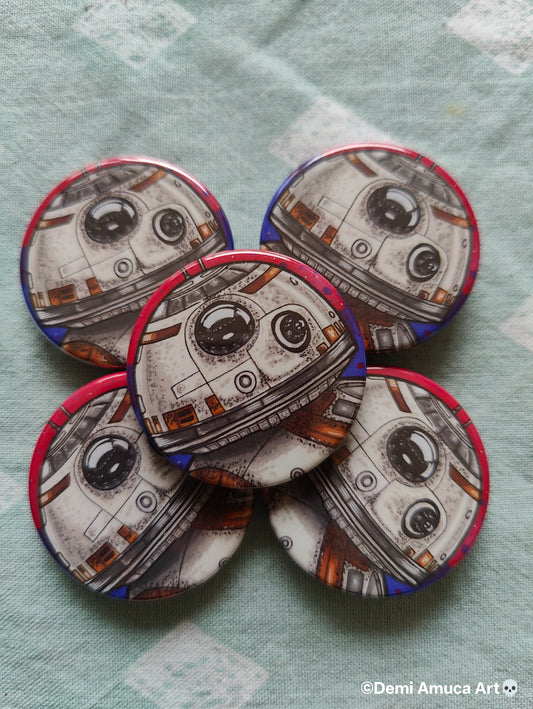 Button pin: BB8