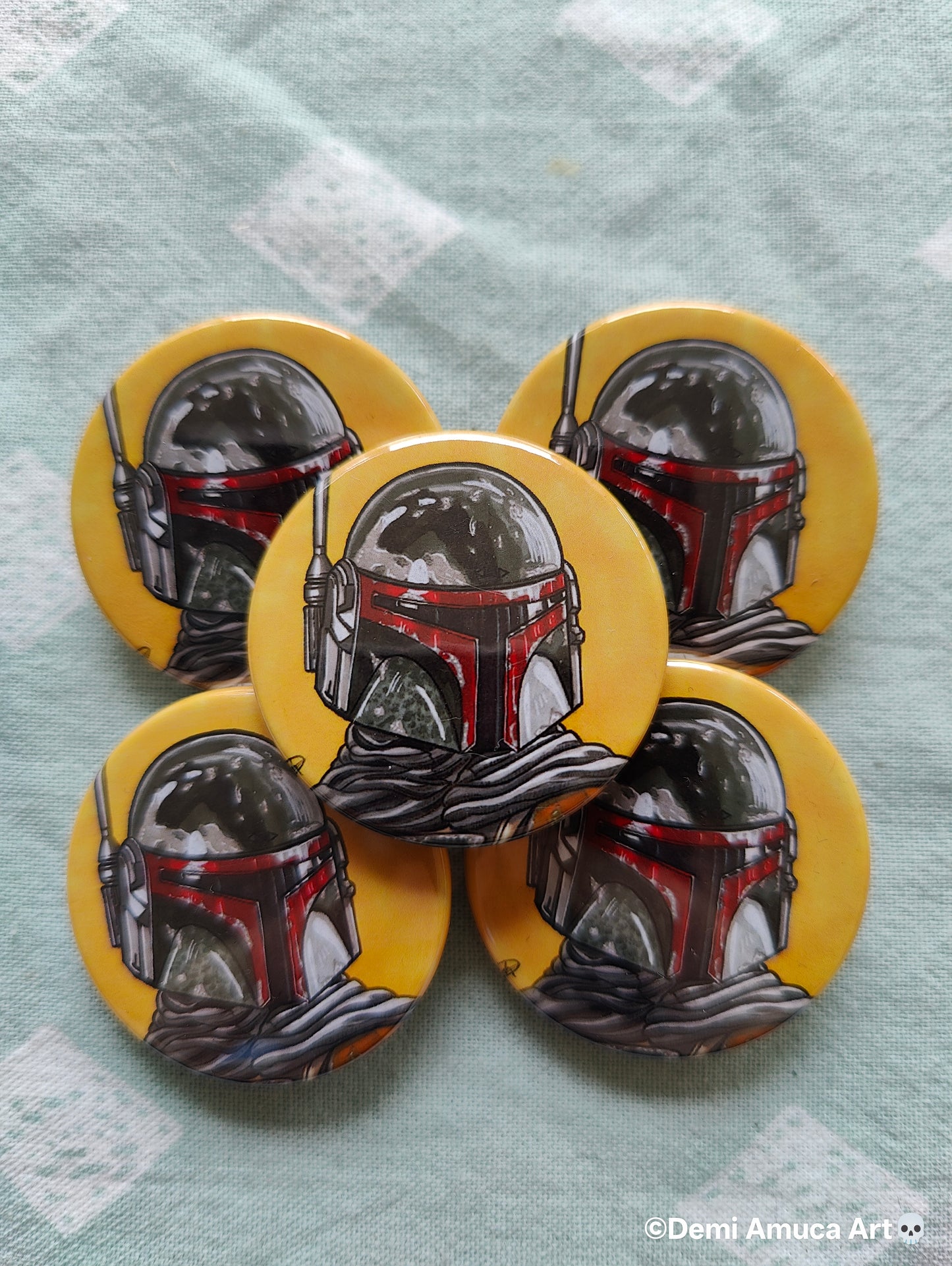 Button pin: Bobafett