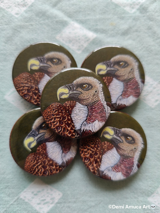 Button pin: Vulture