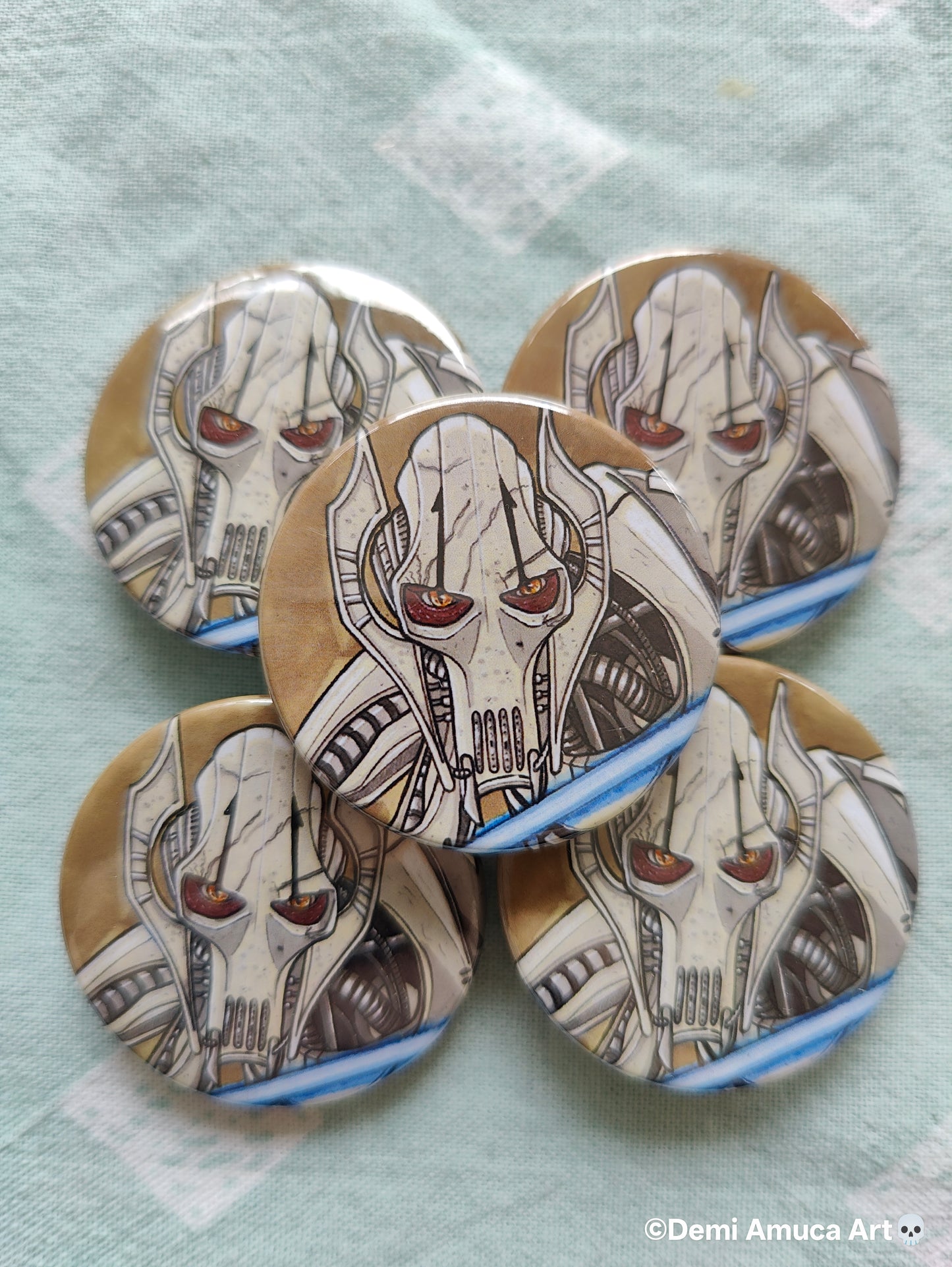 Button pin: General Grievous