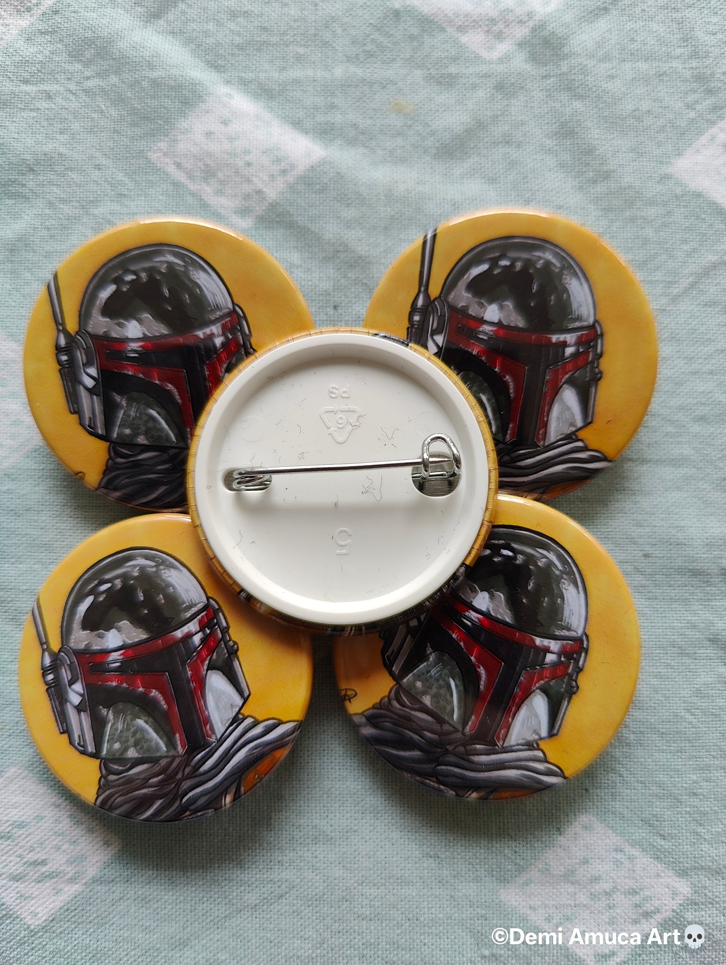 Button pin: Bobafett